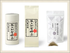 献上加賀棒茶