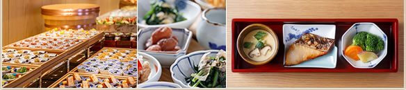 料亭「浅田」ならではの、心尽くしの朝食を。