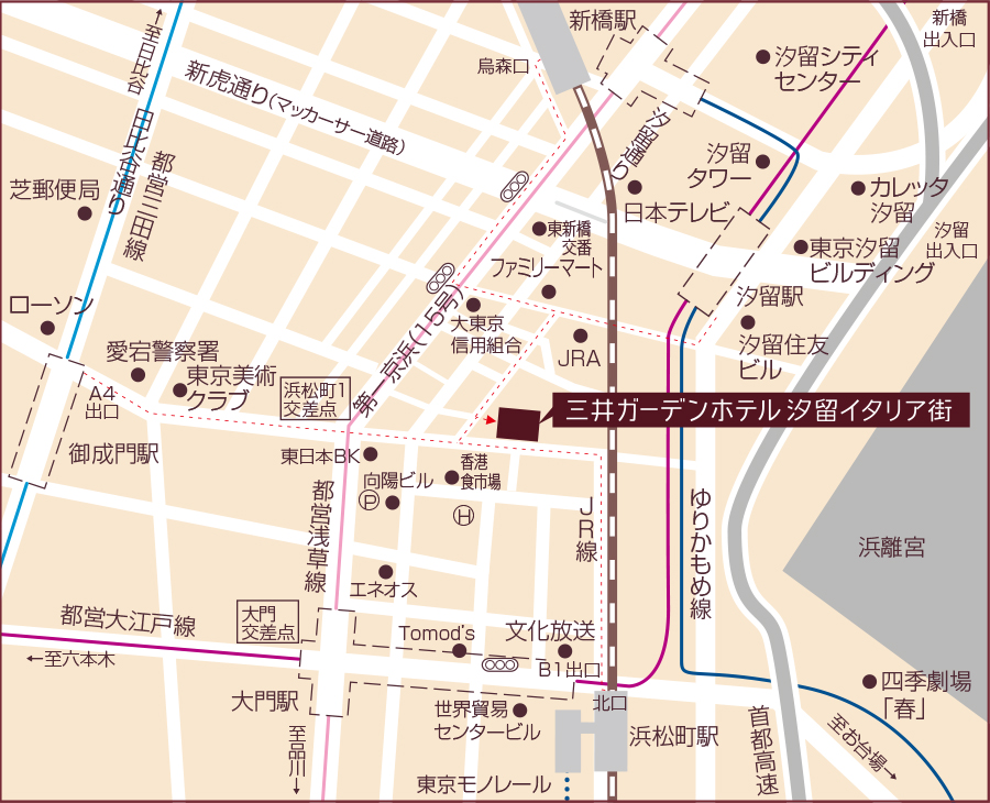 アクセスマップ