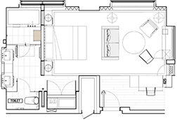 Executive Grand Deluxeの間取り図