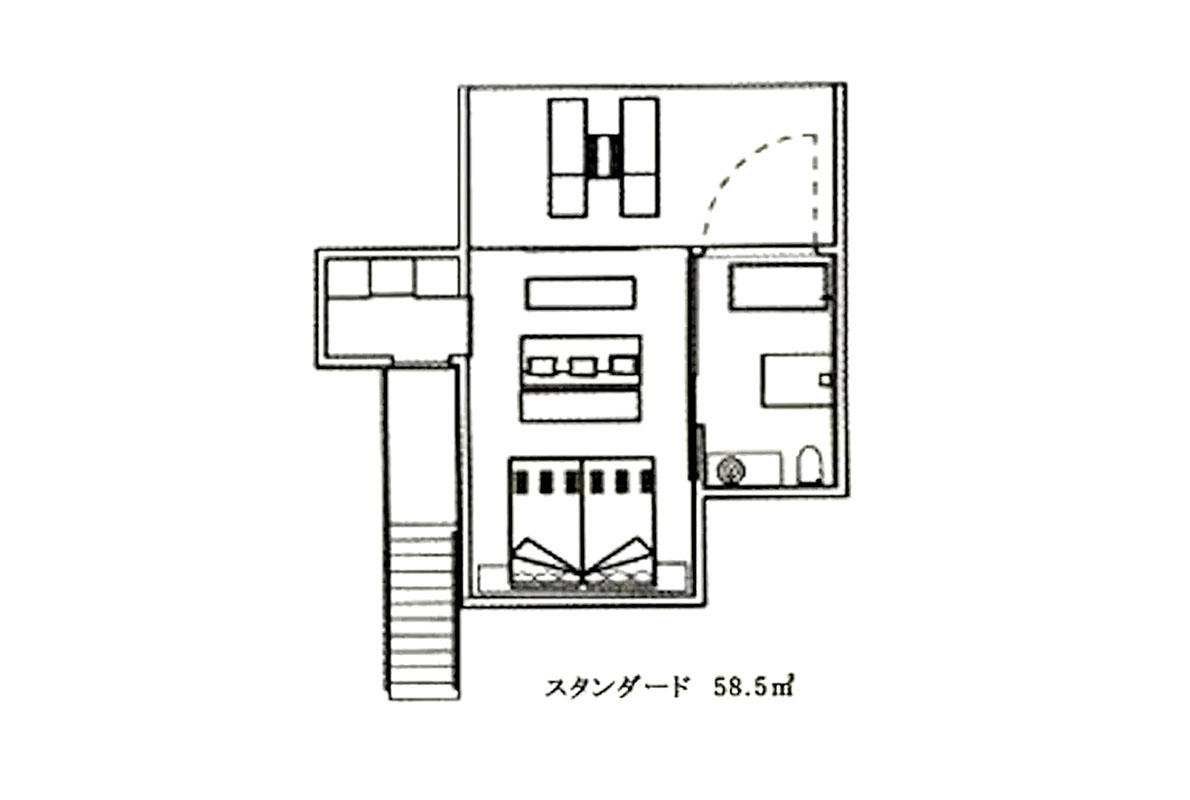 スタンダードルームの画像